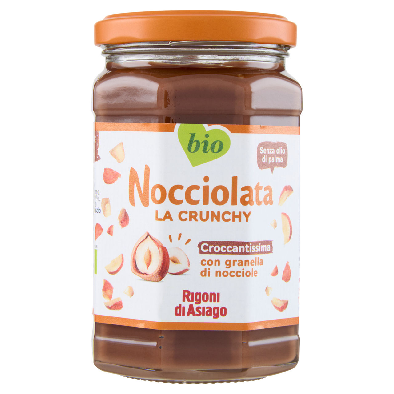 Crema spalmabile al cacao e nocciole crunchy bio 325 gr