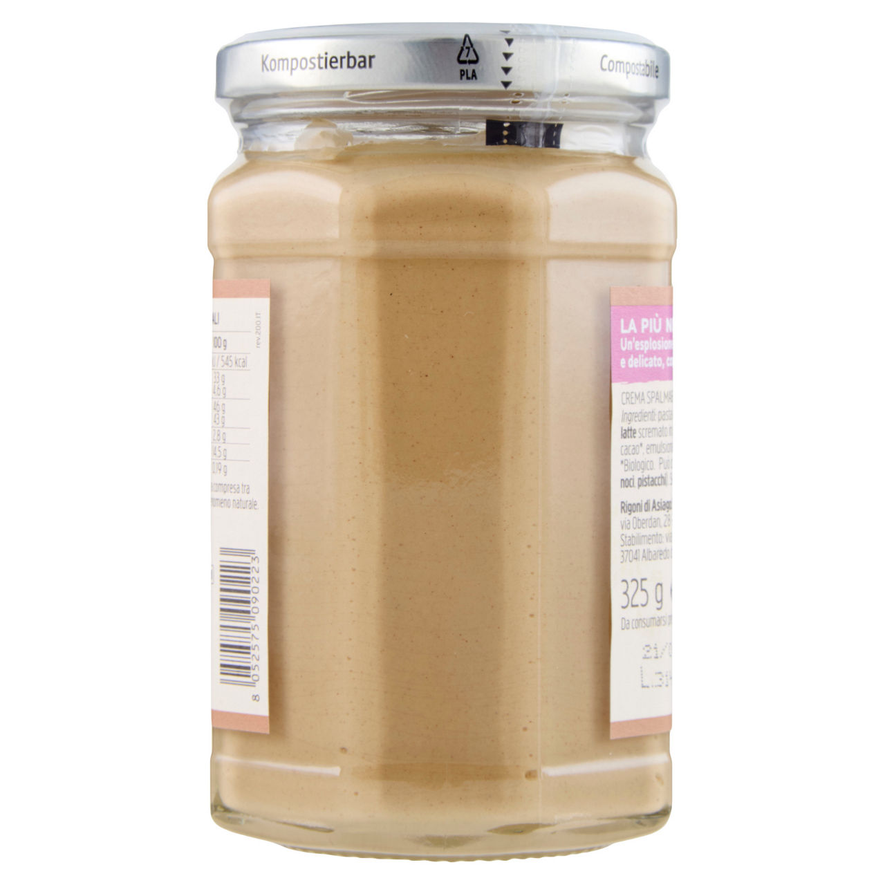 Crema spalmabile bianca al cacao e nocciole bio 325 gr - Immagine 11