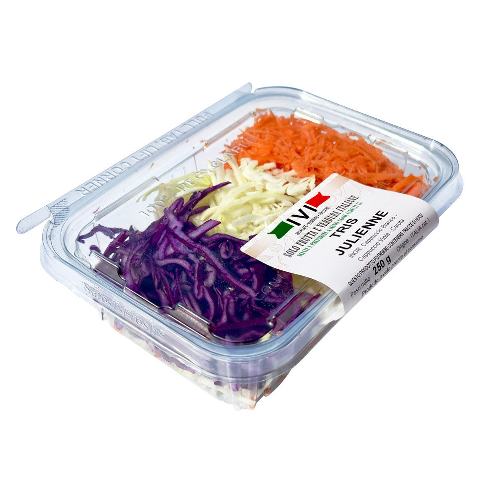 Tris di verdure alla julienne 250 gr