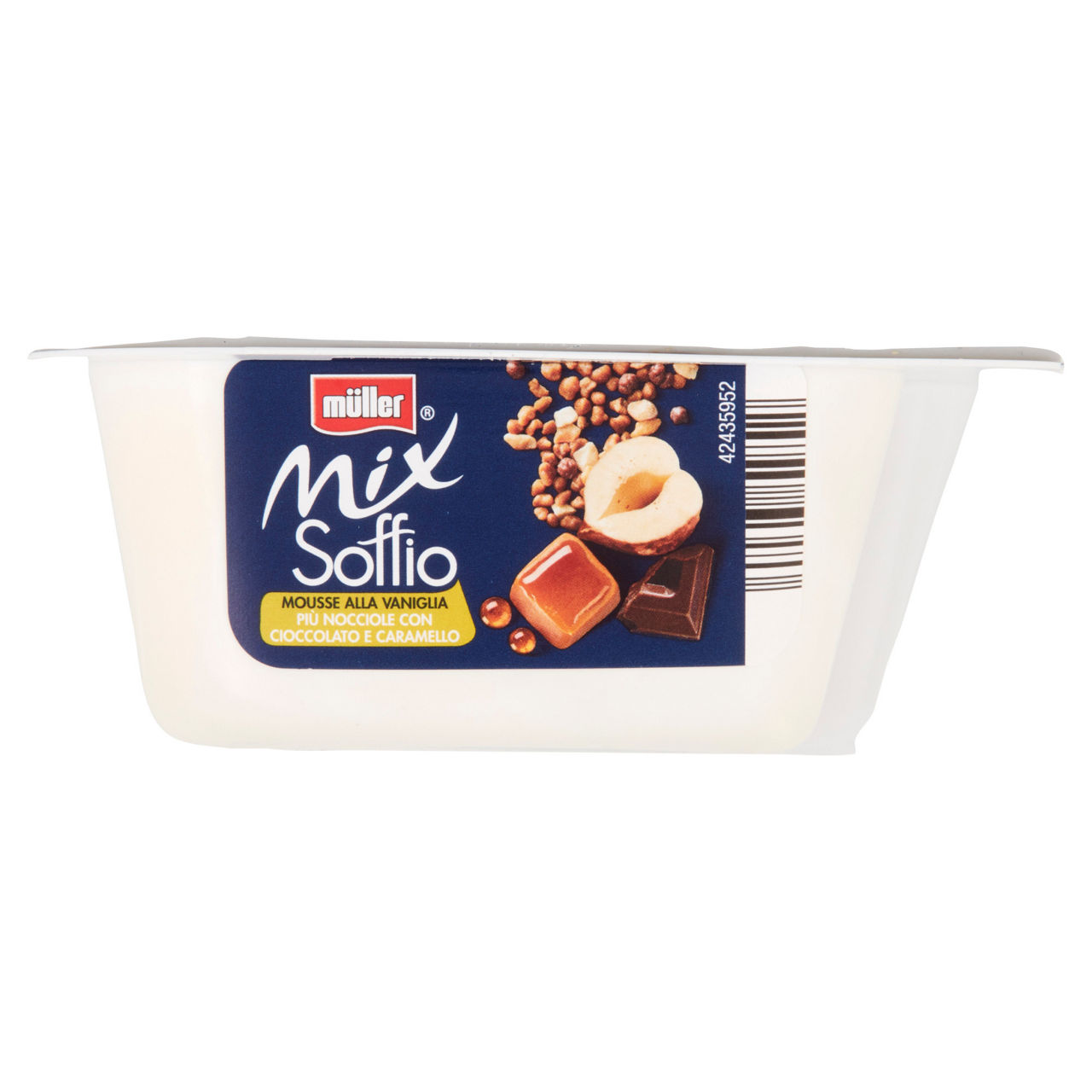 Mousse alla vaniglia con nocciole cioccolato e caramello 120 gr - Immagine 31