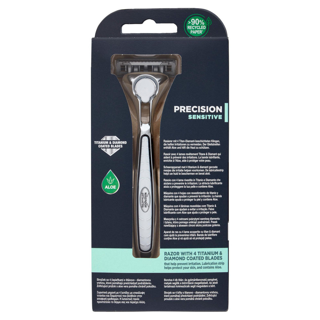 Rasoio usa e getta wilkinson sword quattro essential 4 titianium sensitive pz.1 - Immagine 41