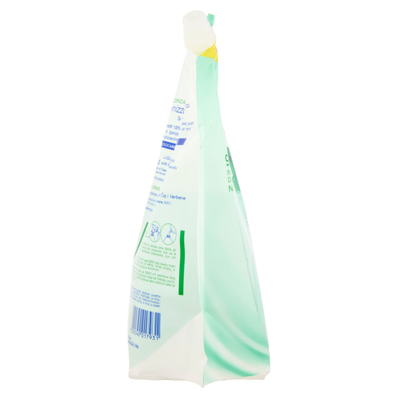 Sapone liquido igienizzante antibatterico al tè verde 1 lt - Immagine 11