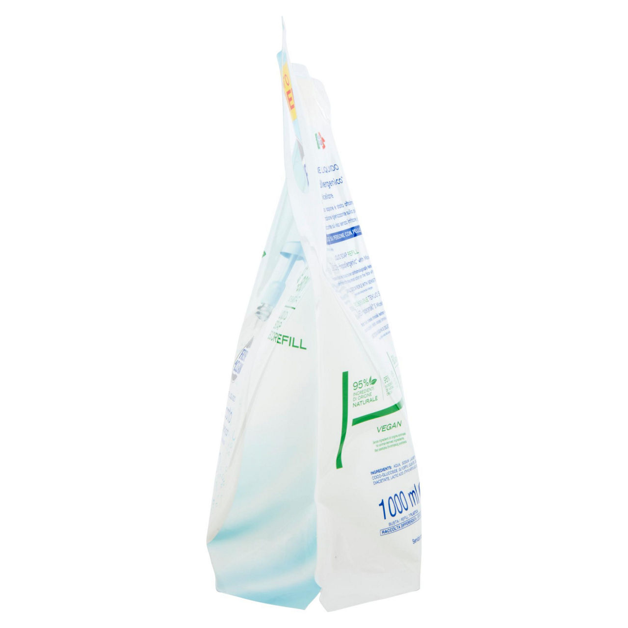 Sapone liquido ipoallergenico delicato con acqua micellare ecoricarica 1 lt - Immagine 51