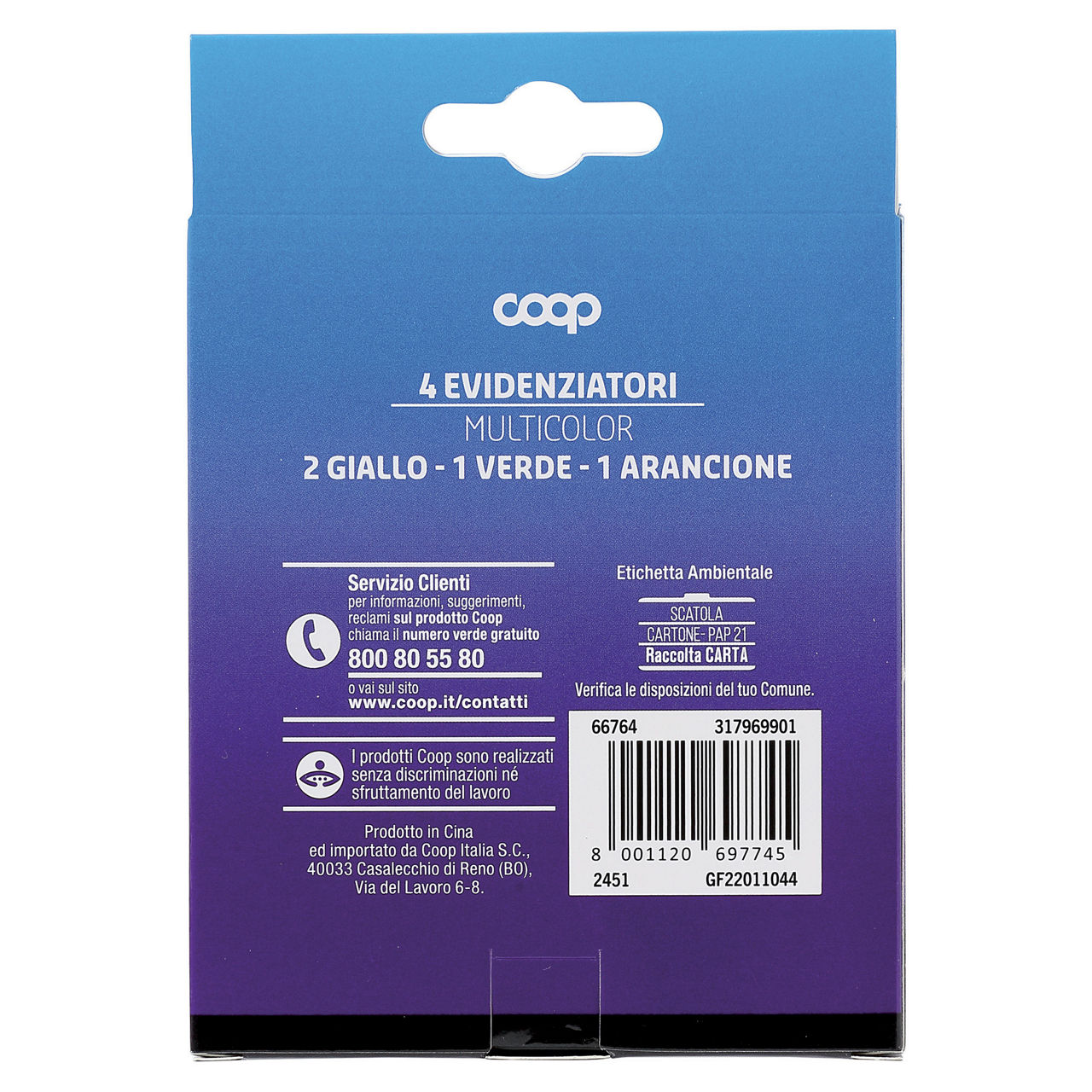 4 evidenziatori colori assortiti - Immagine 11