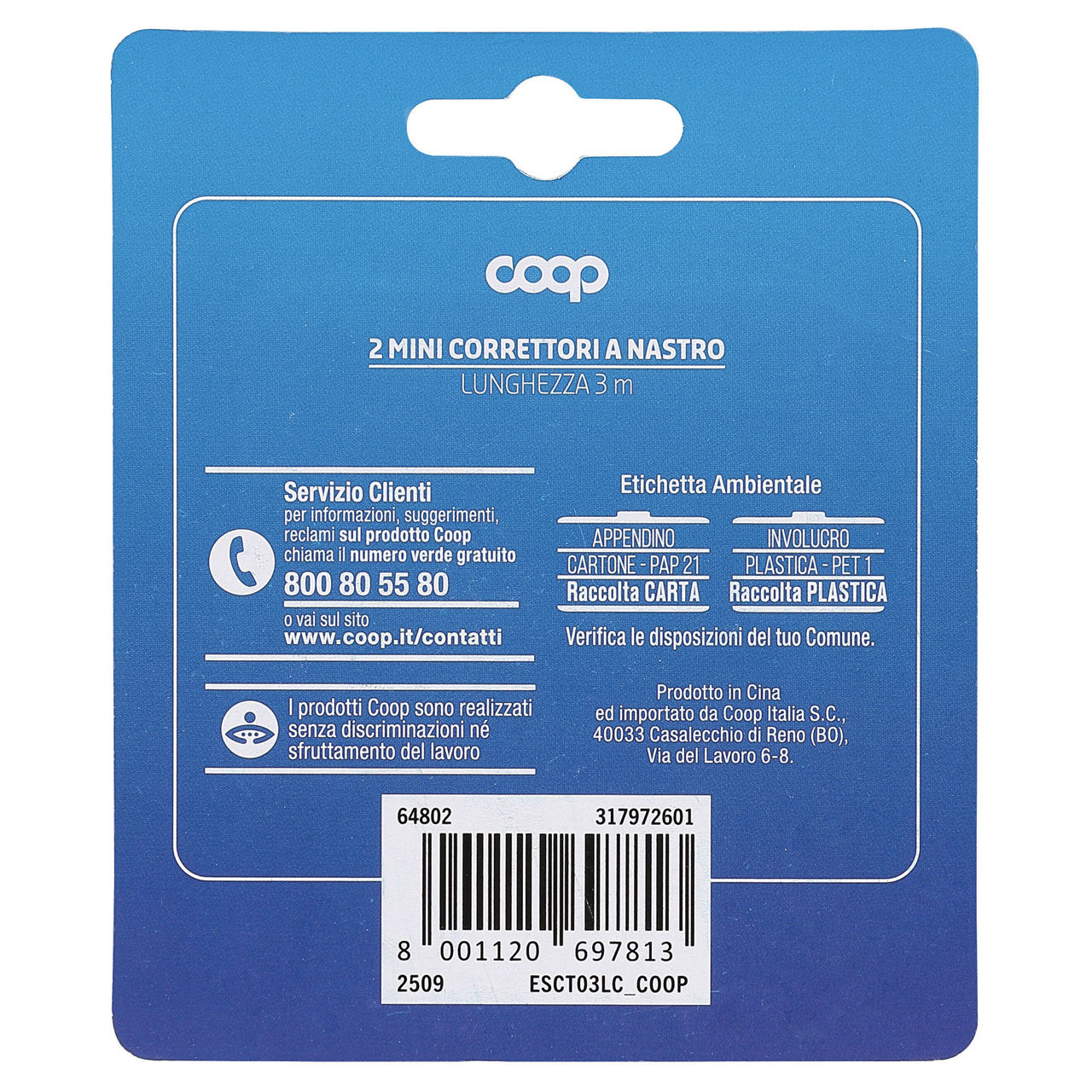 Mini correttori a nastro 3 mt x 5 mm 2 pz - Immagine 11