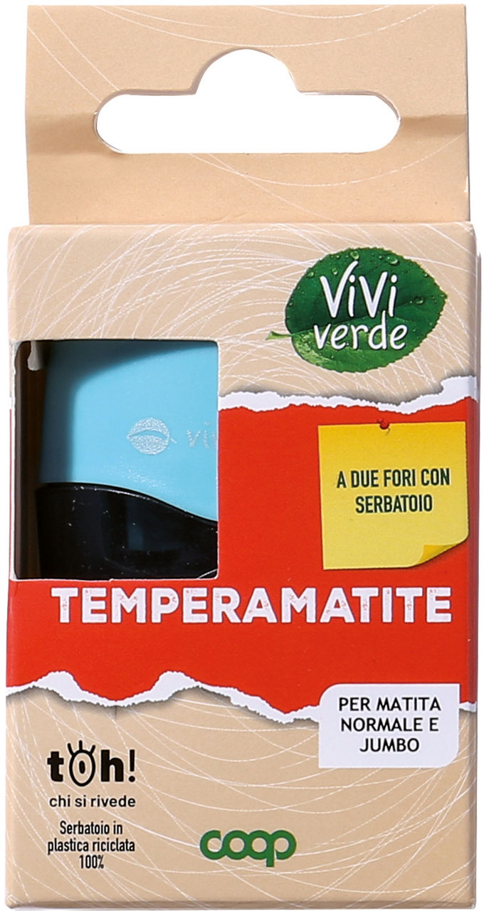 Temperamatite 2 fori con serbatoio viviverde - Immagine 01