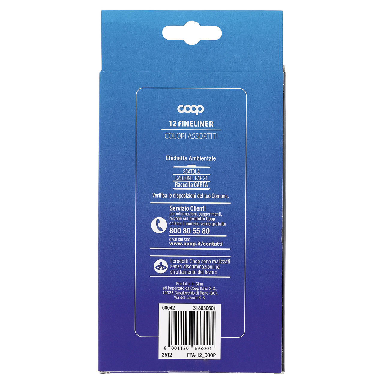 12 fineliner colori assortiti punta 0,4 mm - Immagine 21
