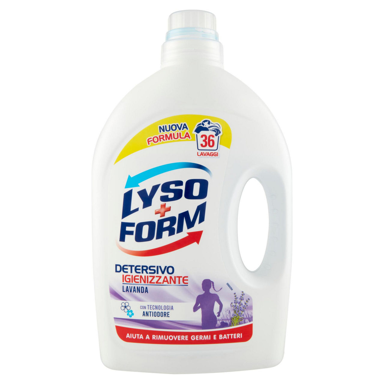 Detersivo lavatrice lysoform lavanda 36lavaggi l 1,62