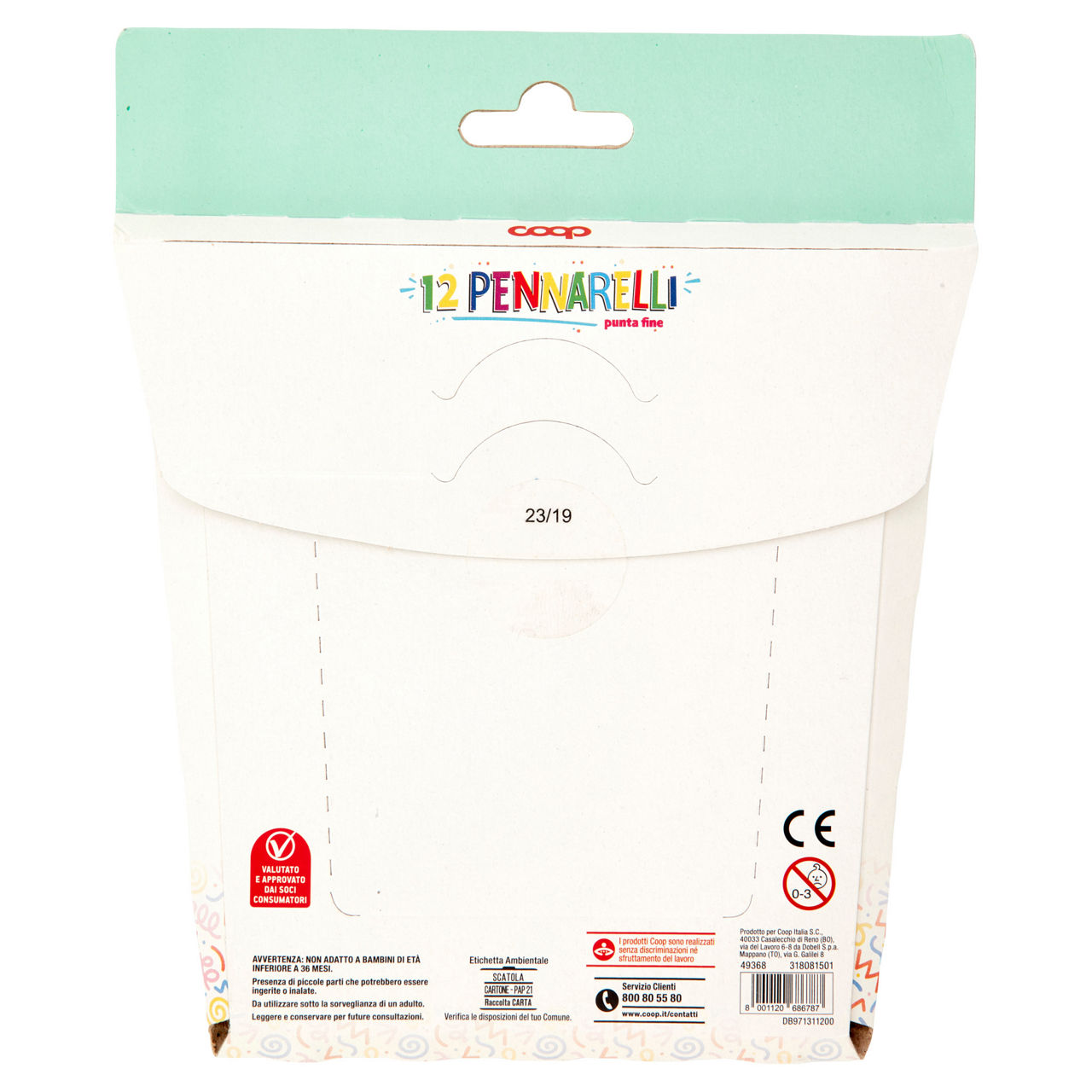 12 pennarelli punta fine - Immagine 11