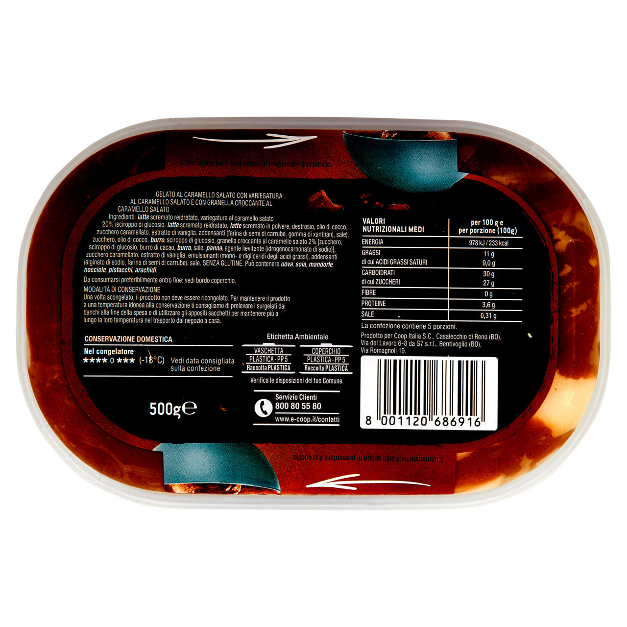 Gelato al caramello salato 500 gr - Immagine 51