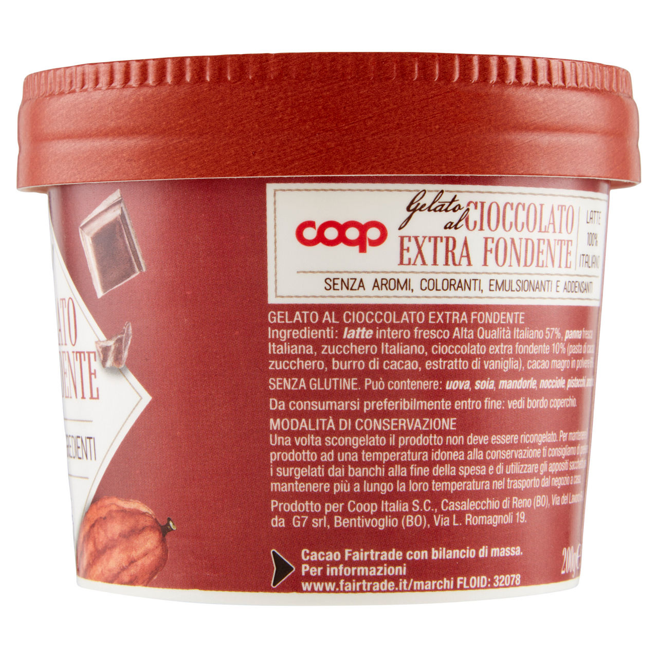 Gelato al cioccolato extra fondente 200 gr - Immagine 51
