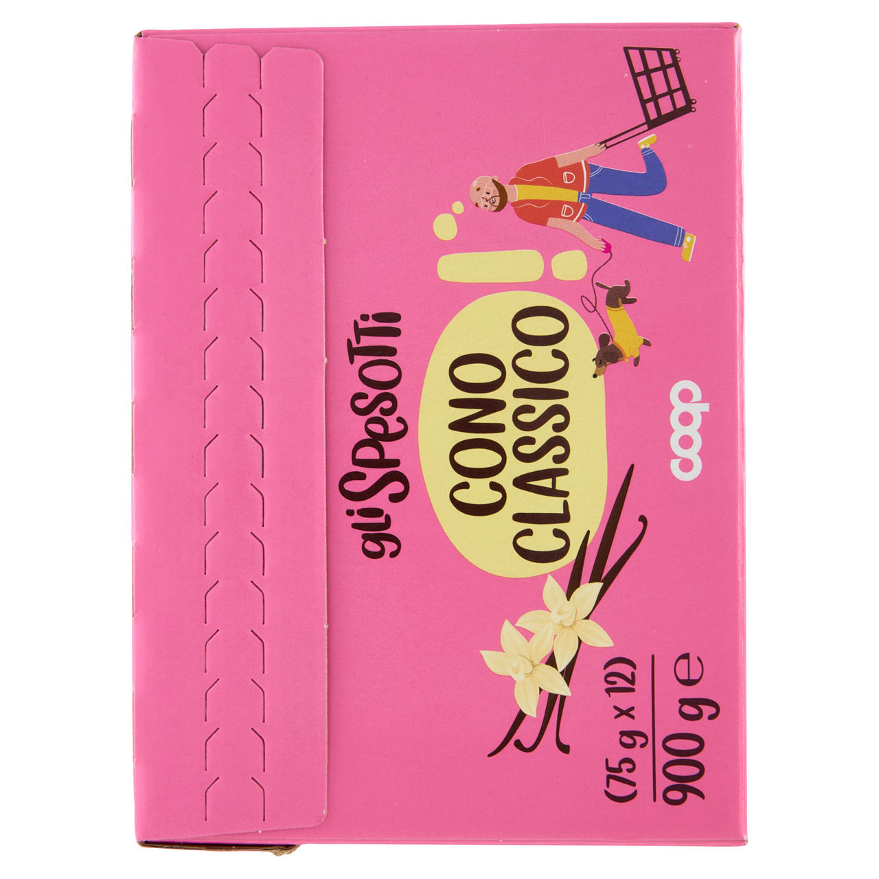 Cono gelato vaniglia cacao e granella di nocciole 12 pz 900 gr 900 - Immagine 21