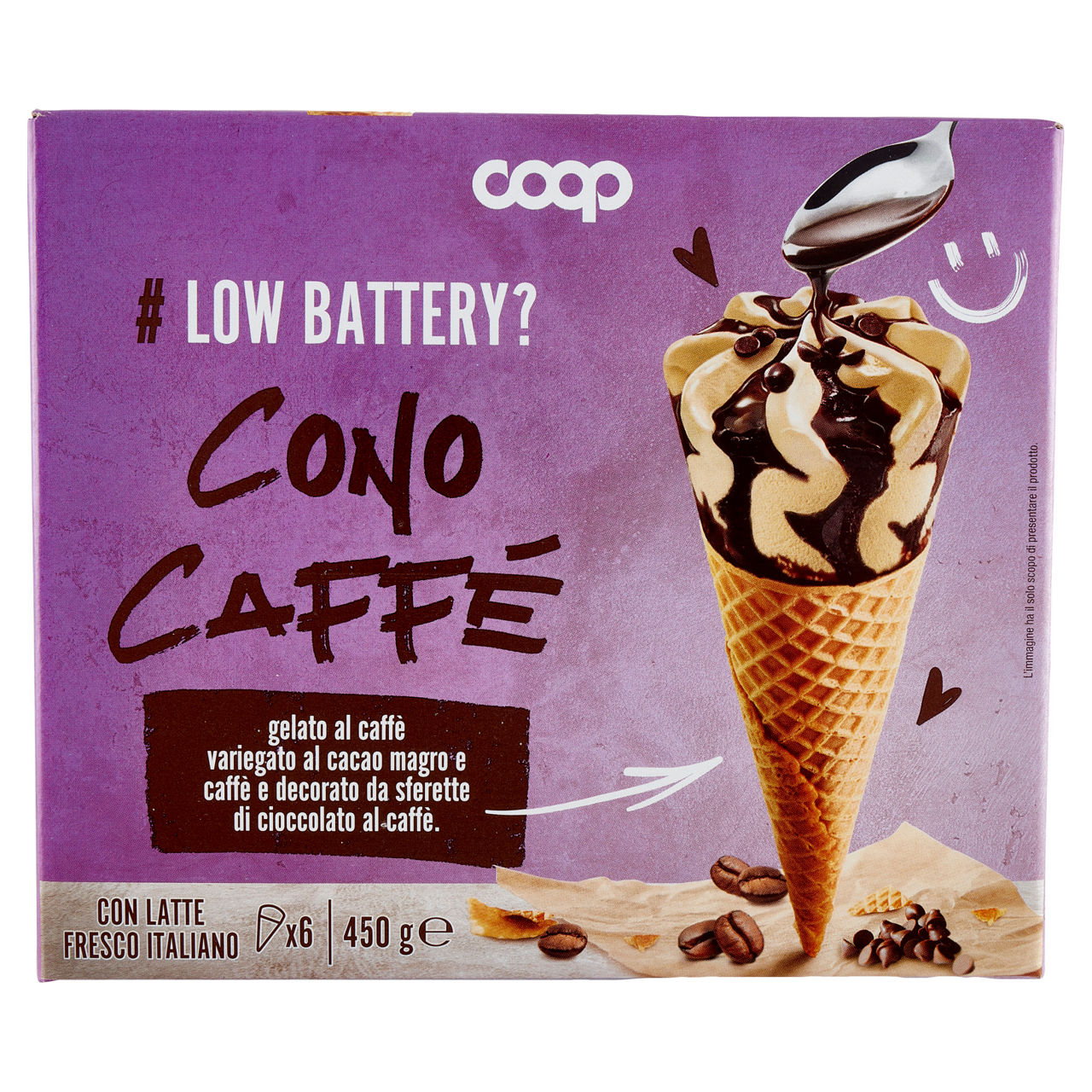Cono gelato al caffè 6 pz 450 gr - Immagine 21