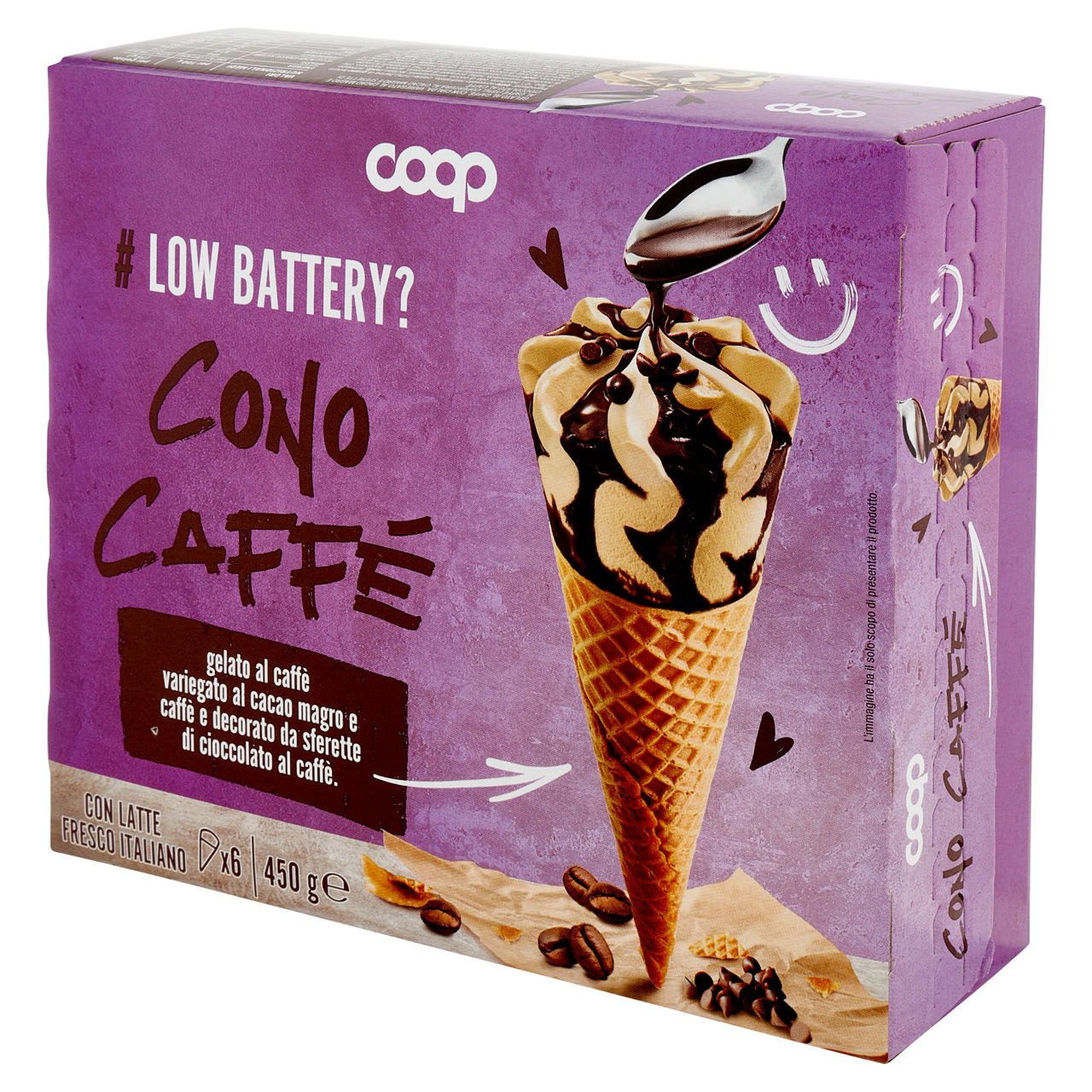 Cono gelato al caffè 6 pz 450 gr - Immagine 11