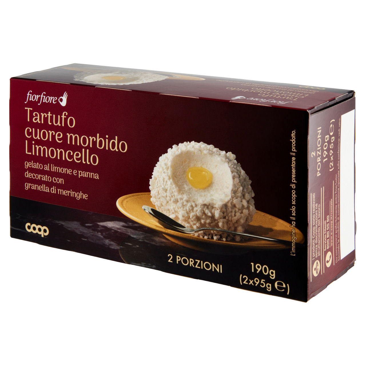 Dessert gelato tartufo con cuore morbido al limoncello 2 pz 190 gr - Immagine 21