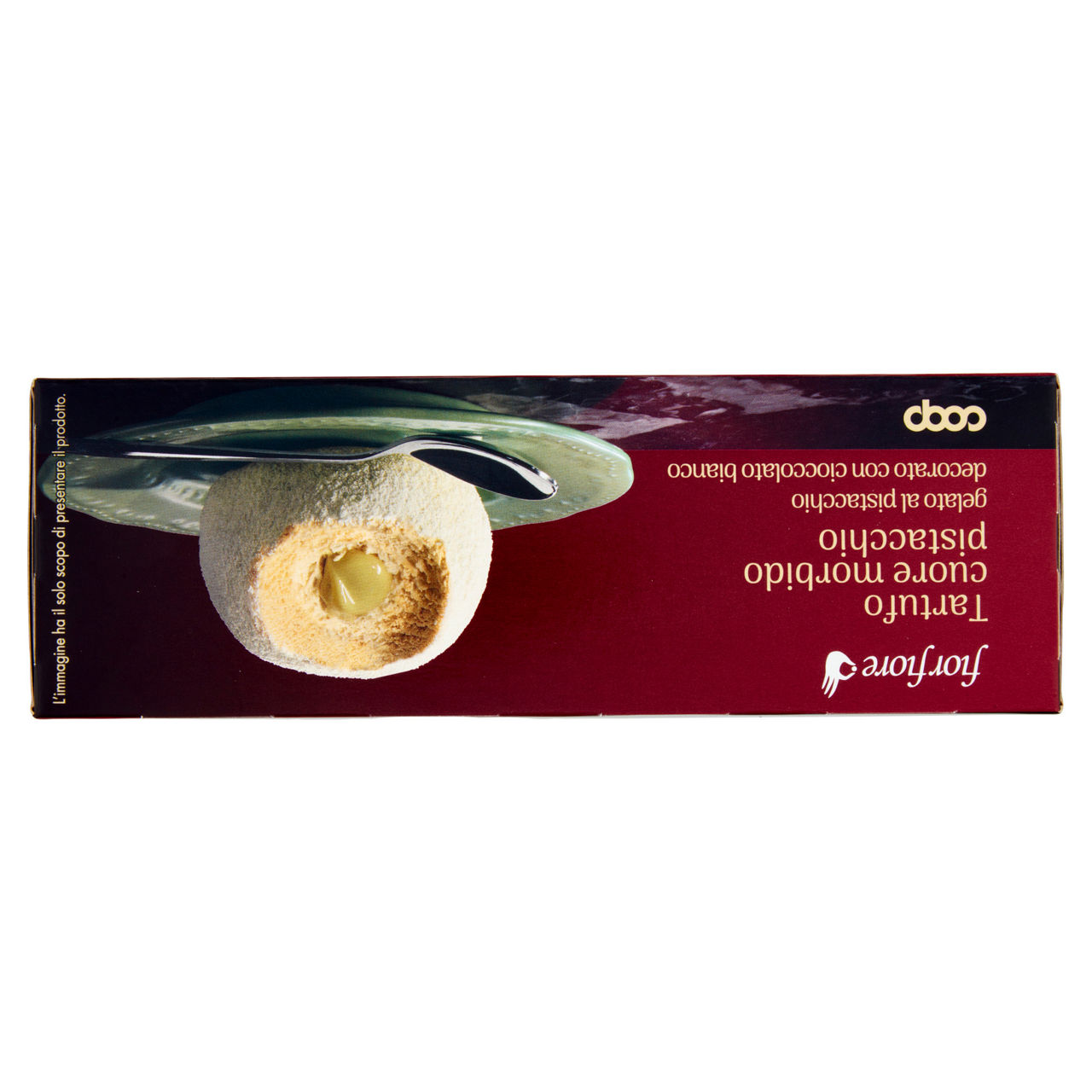 Dessert gelato tartufo al pistacchio con cuore al pistacchio e cioccolato bianco 2 pz 190 gr - Immagine 61