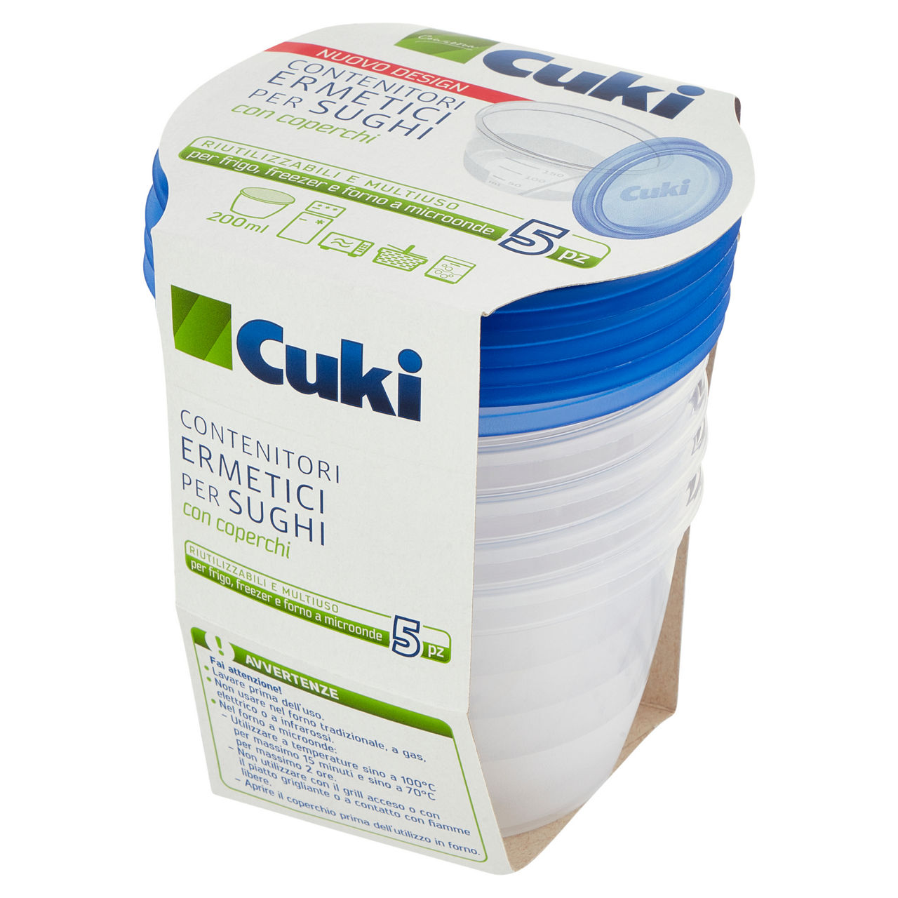 Contenitori ermetici per sughi cuki l.0,20 - Immagine 61