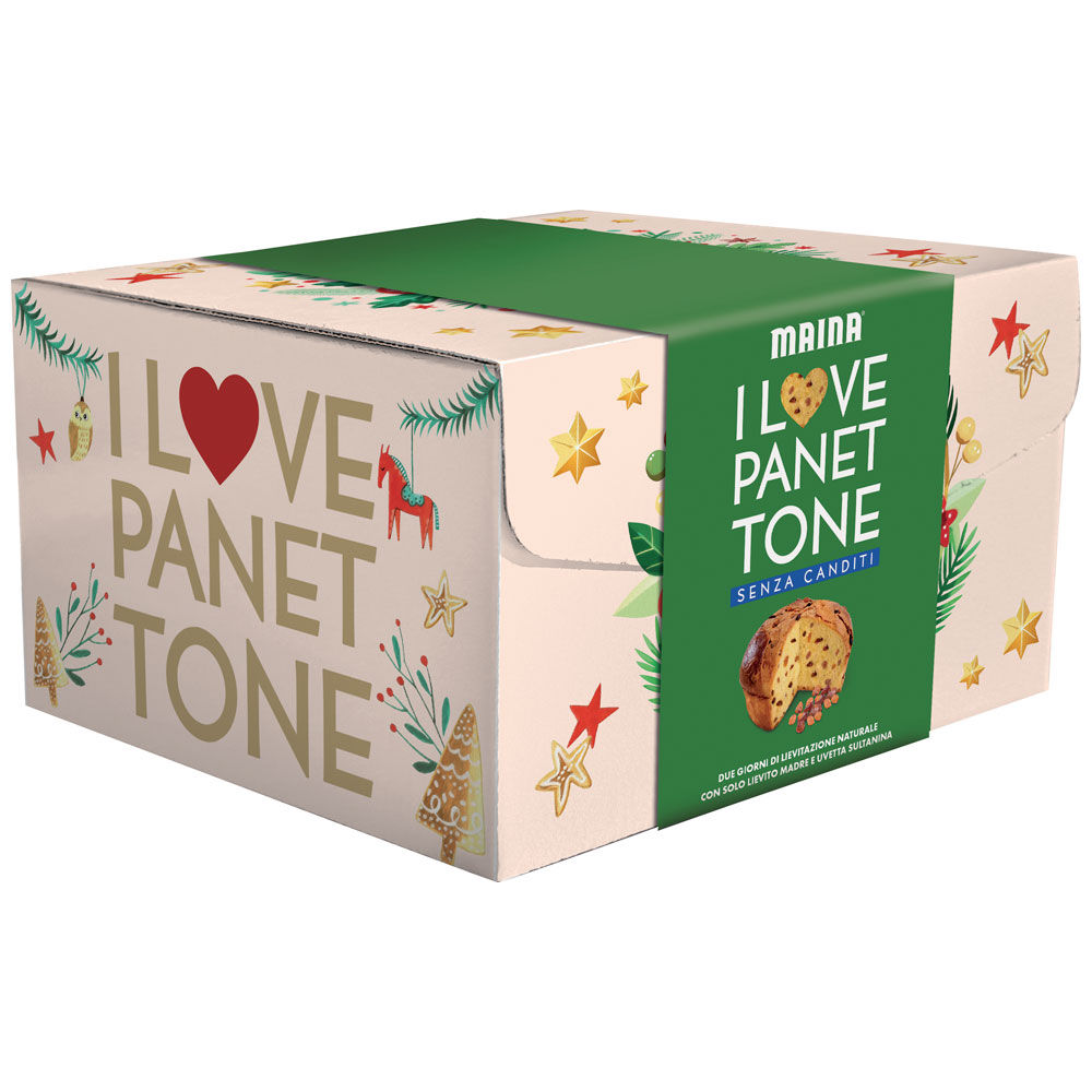 Panettone senza canditi 1 kg 