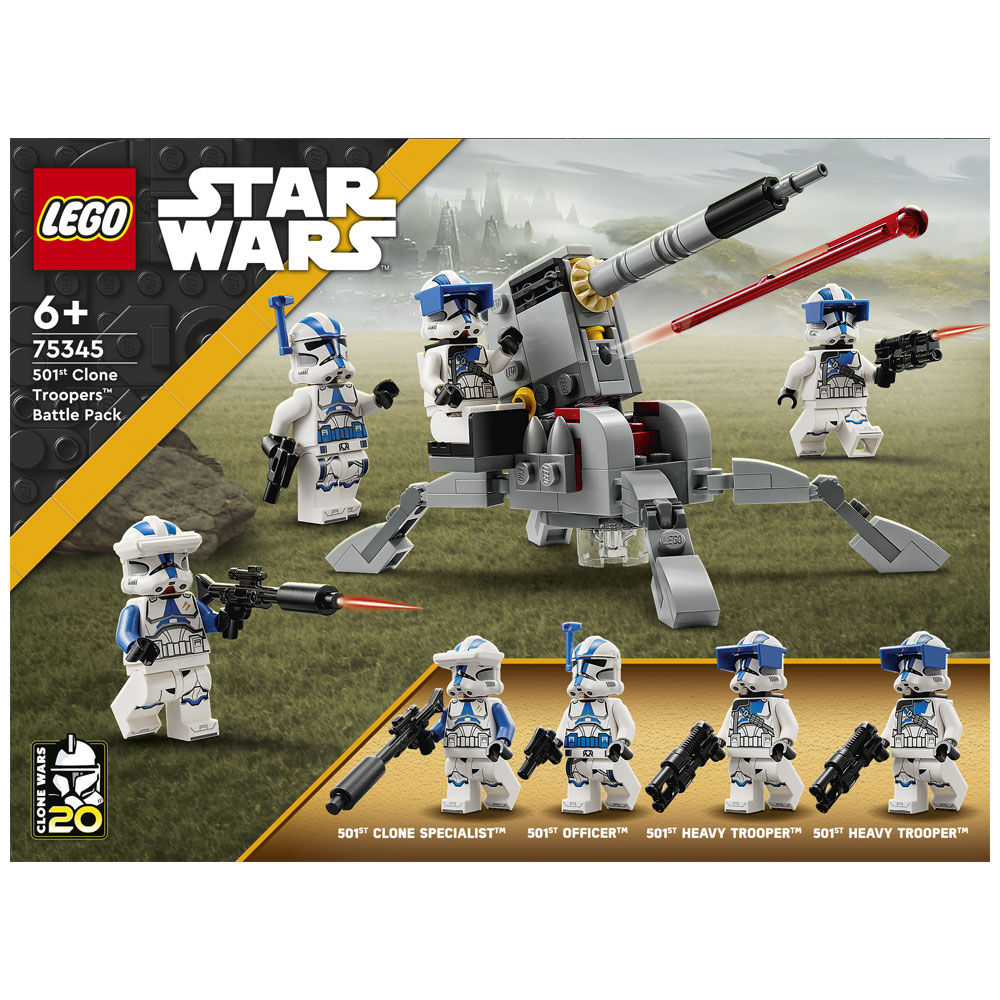 Battle Clone Troopers Star Wars 75345 - Immagine 11