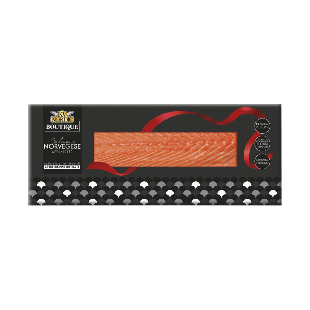 Salmone norvegese affumicato 450 gr