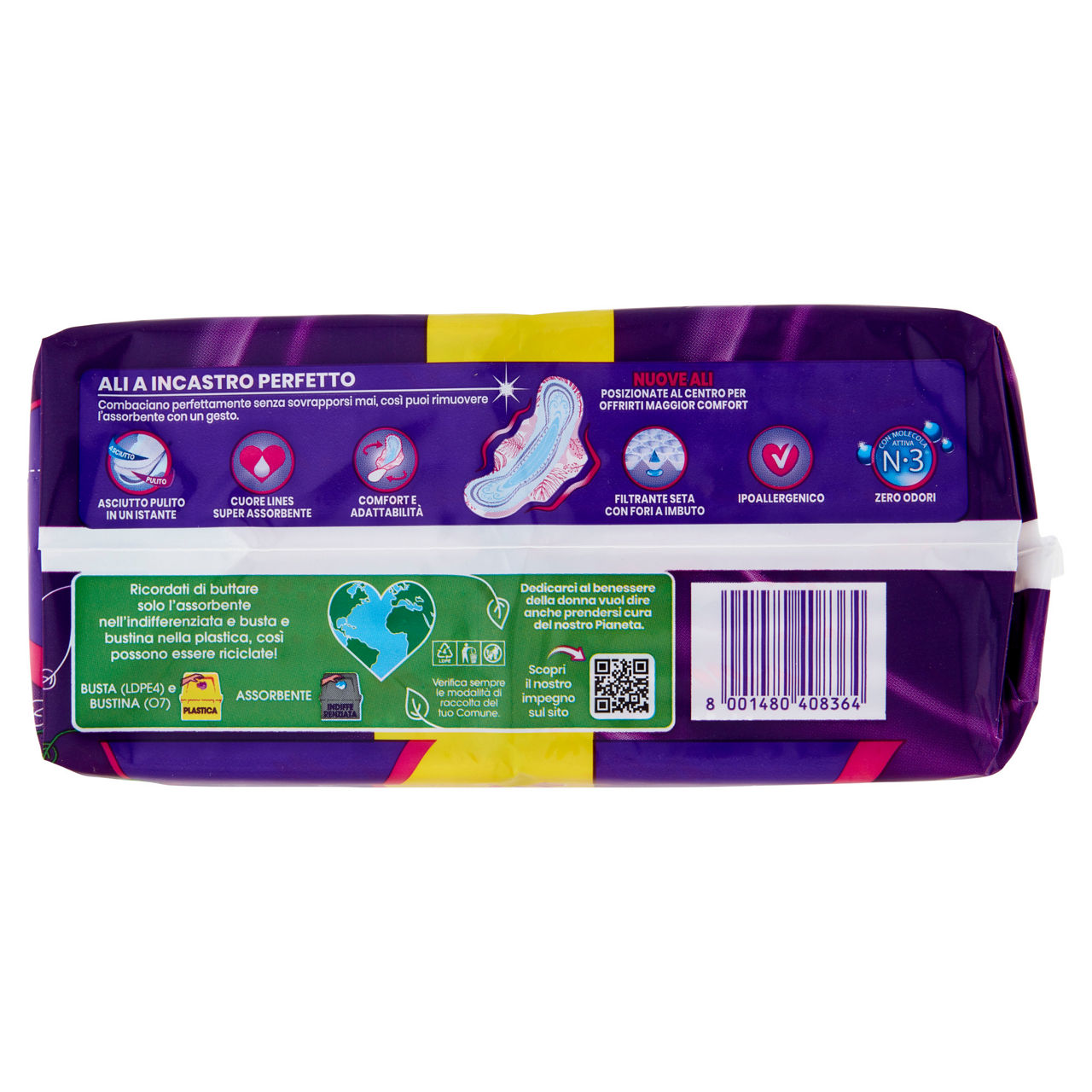 Assorbenti lungo ali pacco doppio 22 pz - Immagine 21