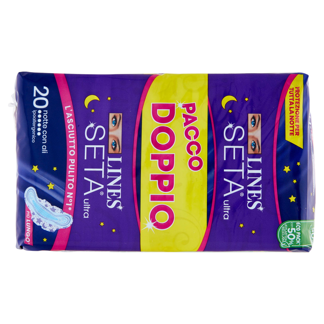 Assorbenti notte pacco doppio 20 pz - Immagine 51