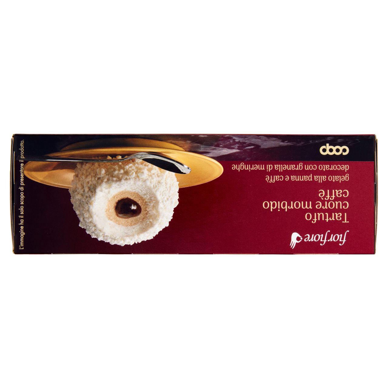 Dessert gelato tartufo alla panna con cuore al caffè e granella di meringhe 2 pz 190 gr - Immagine 31