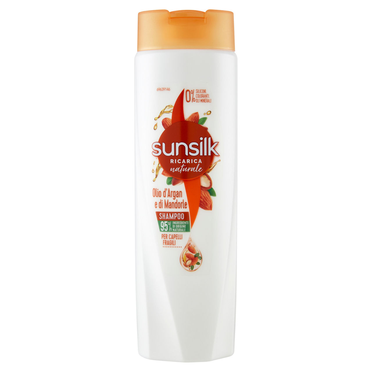 Shampoo olio di argan e di mandorle 250 ml