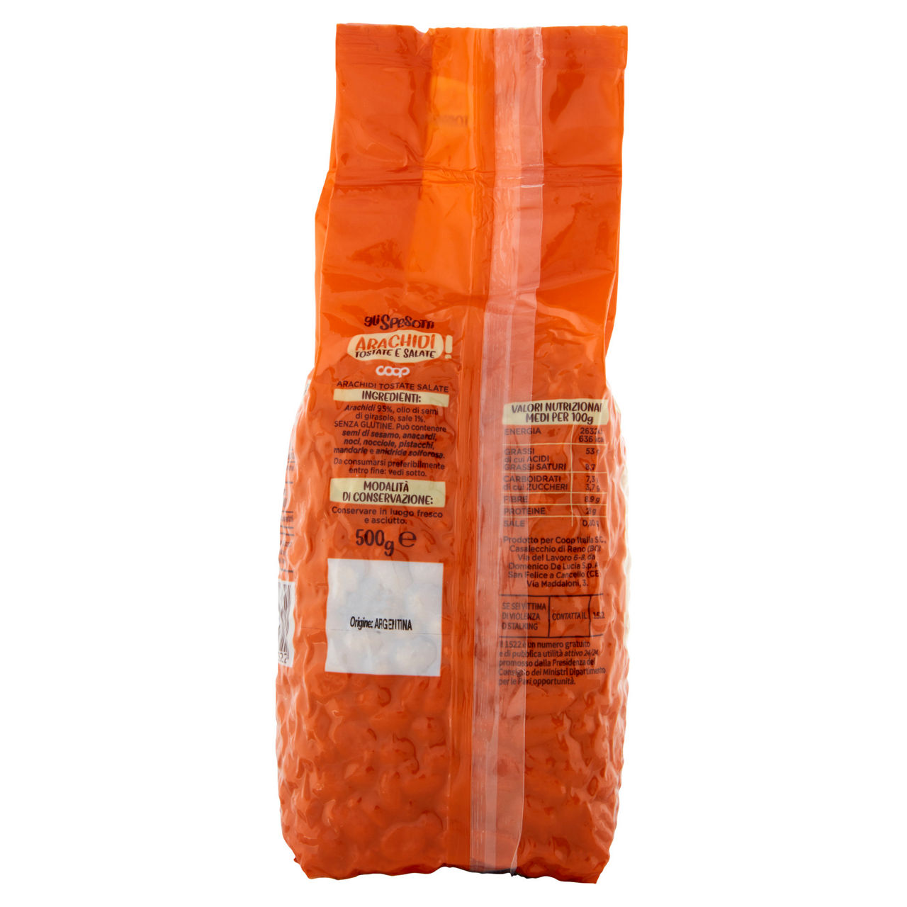 Arachidi tostate e salate sottovuoto 500 gr - Immagine 61