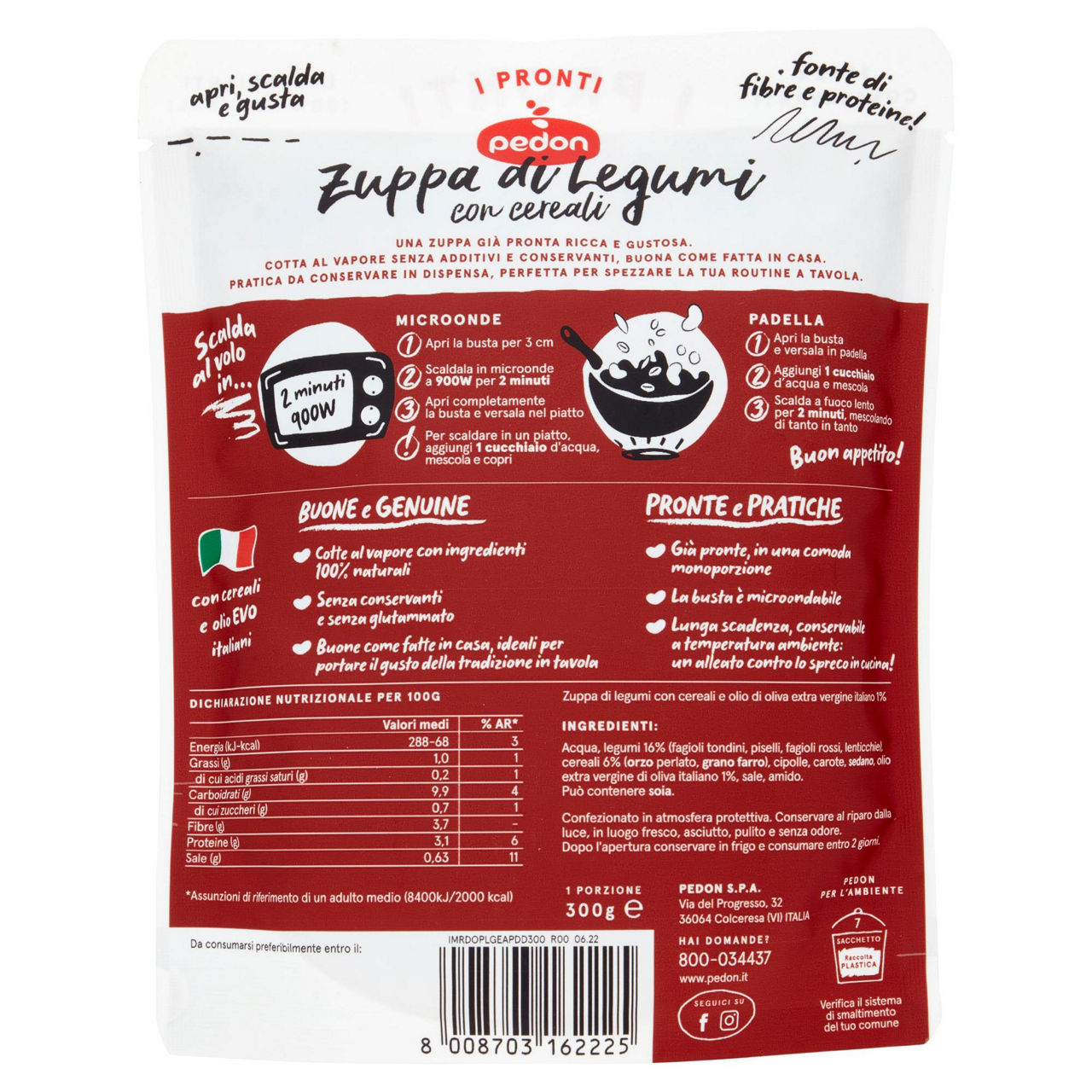 Zuppa di legumi pronta 300 gr - Immagine 41