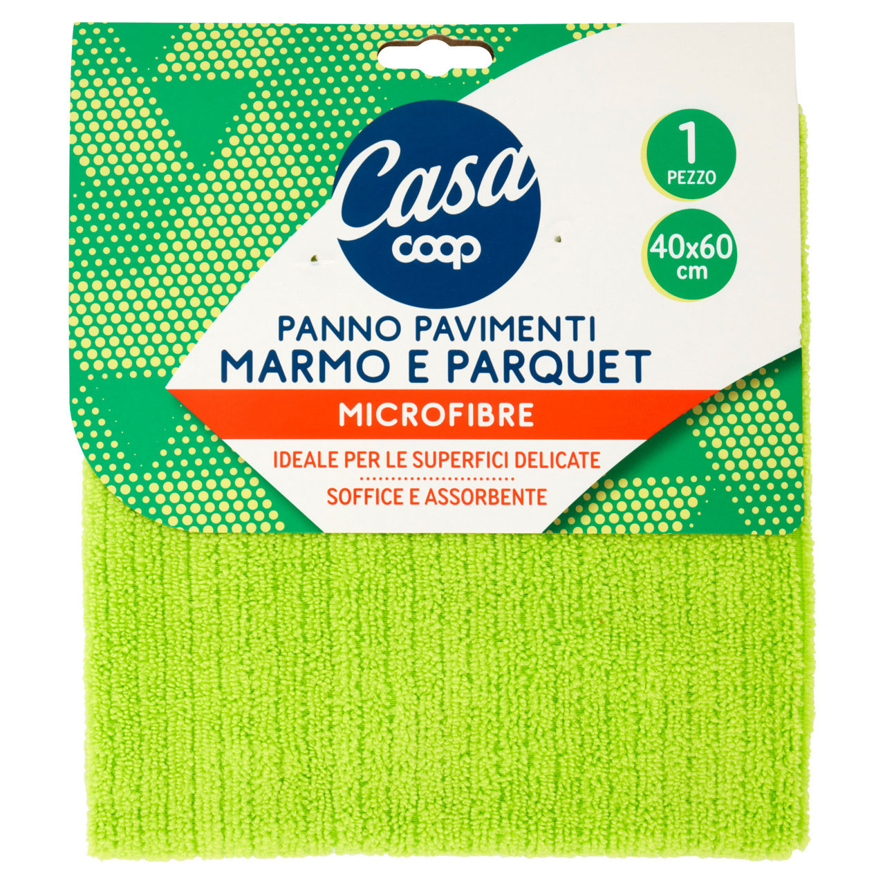 Panno per pavimenti in microfibra marmo e parquet 1 pz - Immagine 01