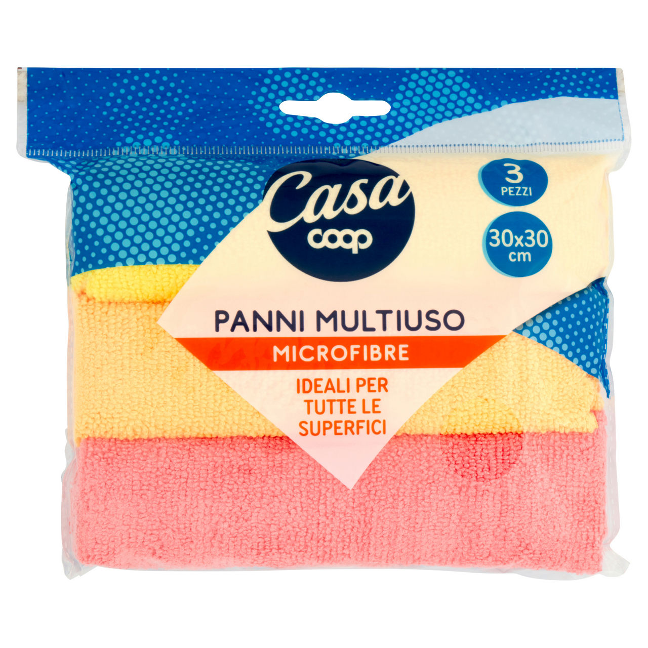 Panni in microfibra multiuso 3 pz