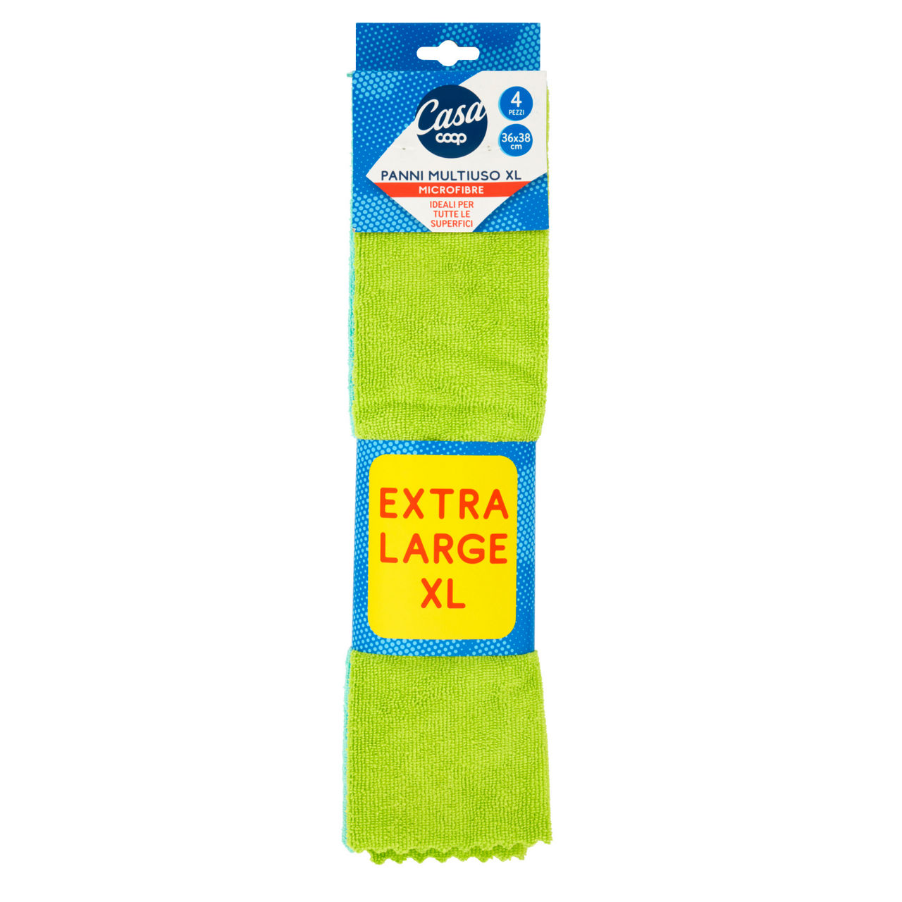 Panni multiuso in microfibra formato grande 4 pz - Immagine 01