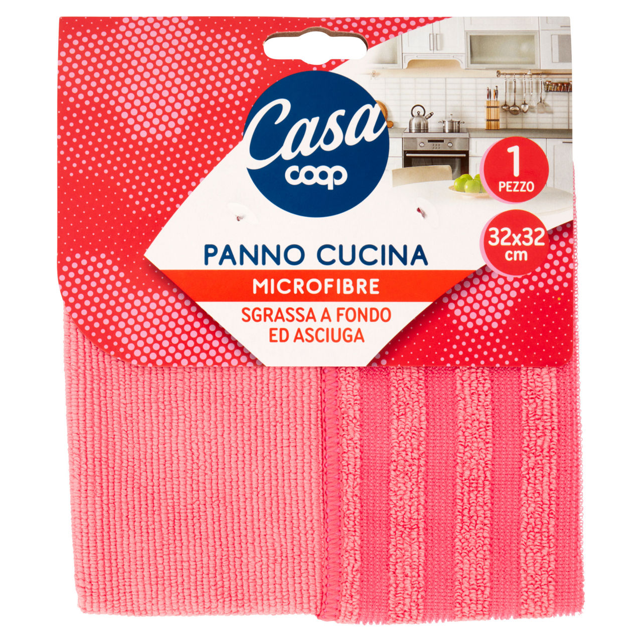 Panno da cucina in microfibra 1 pz - Immagine 01