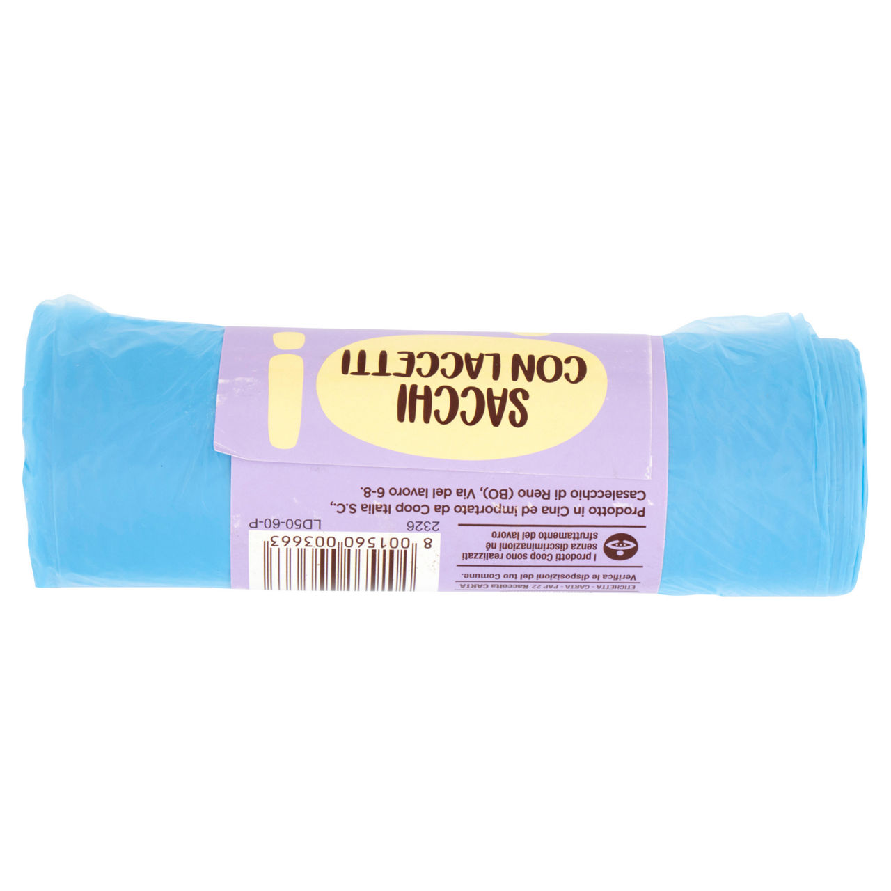 Sacchi nettezza blu con lacci 50x60 cm 20 pz - Immagine 21