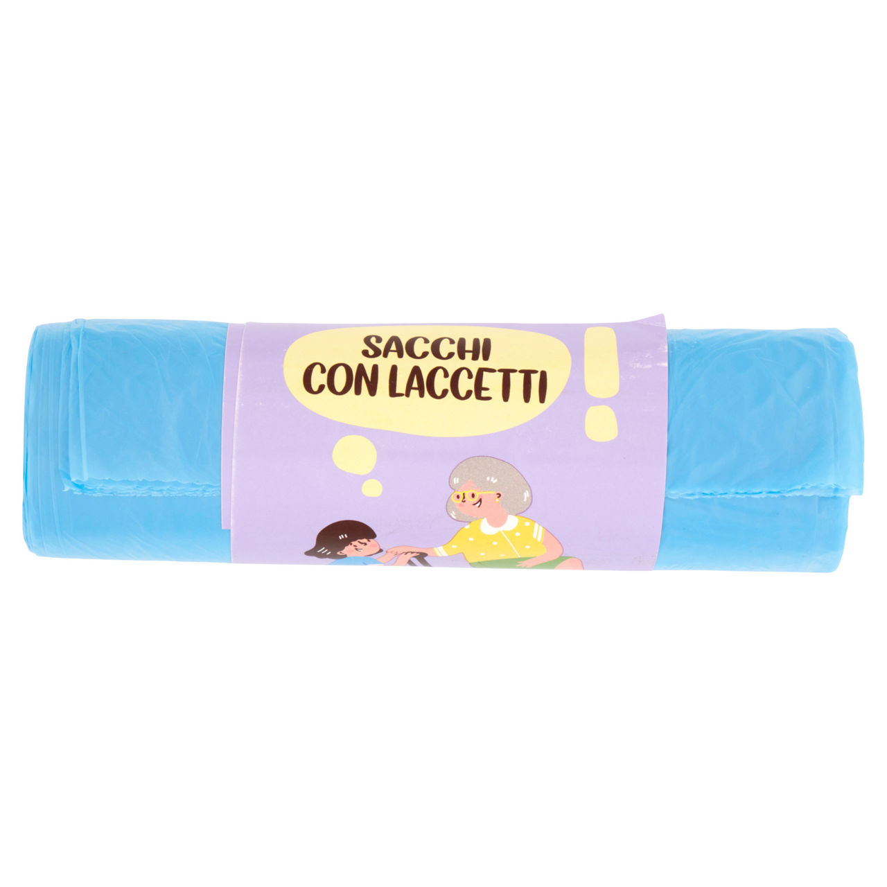 Sacchi nettezza blu con lacci 50x60 cm 20 pz - Immagine 61