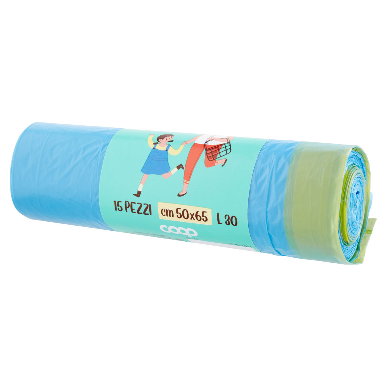 Sacchi nettezza con maniglie 50x65 cm 15 pz - Immagine 51