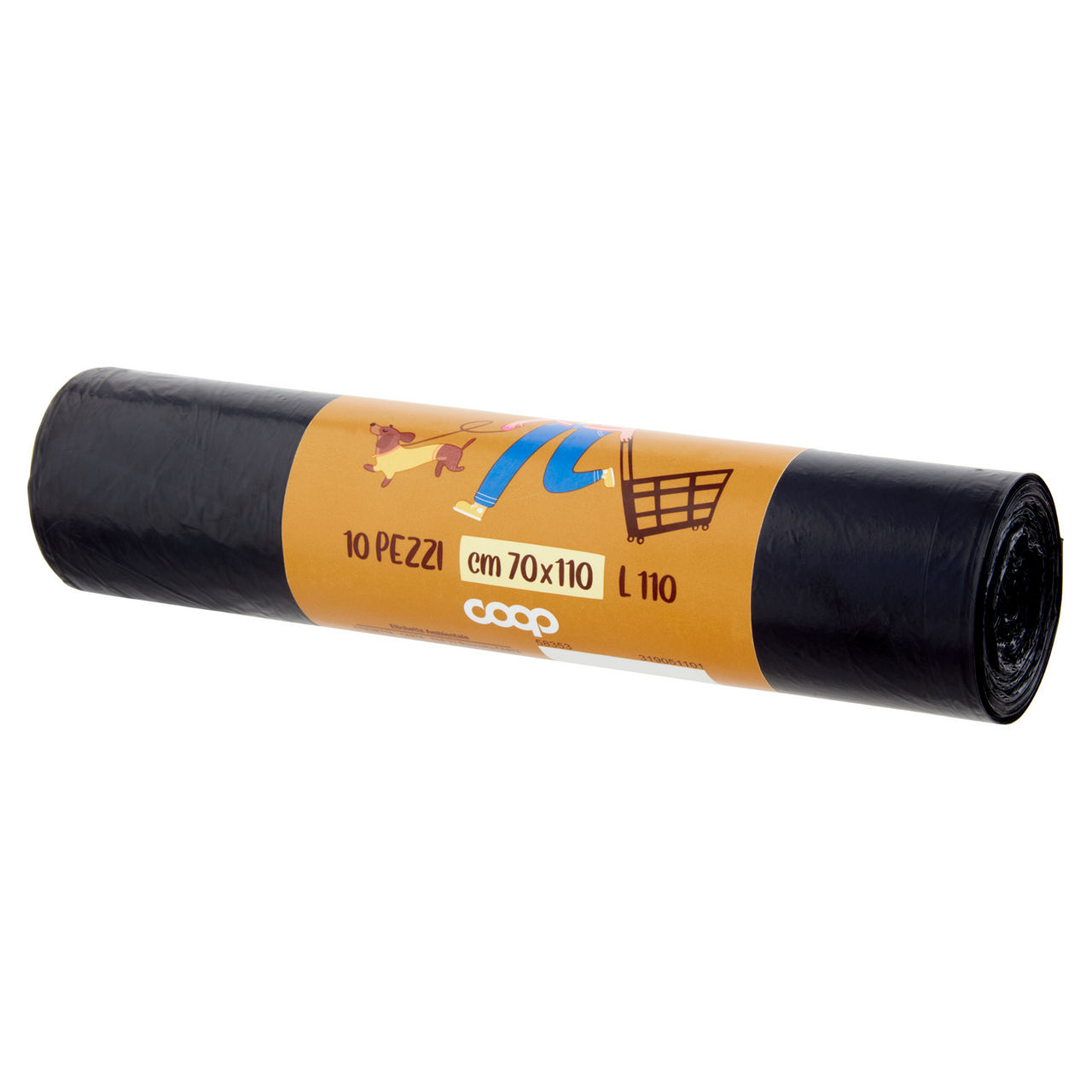 Sacchi nettezza con lacci 70x110 cm 10 pz - Immagine 51