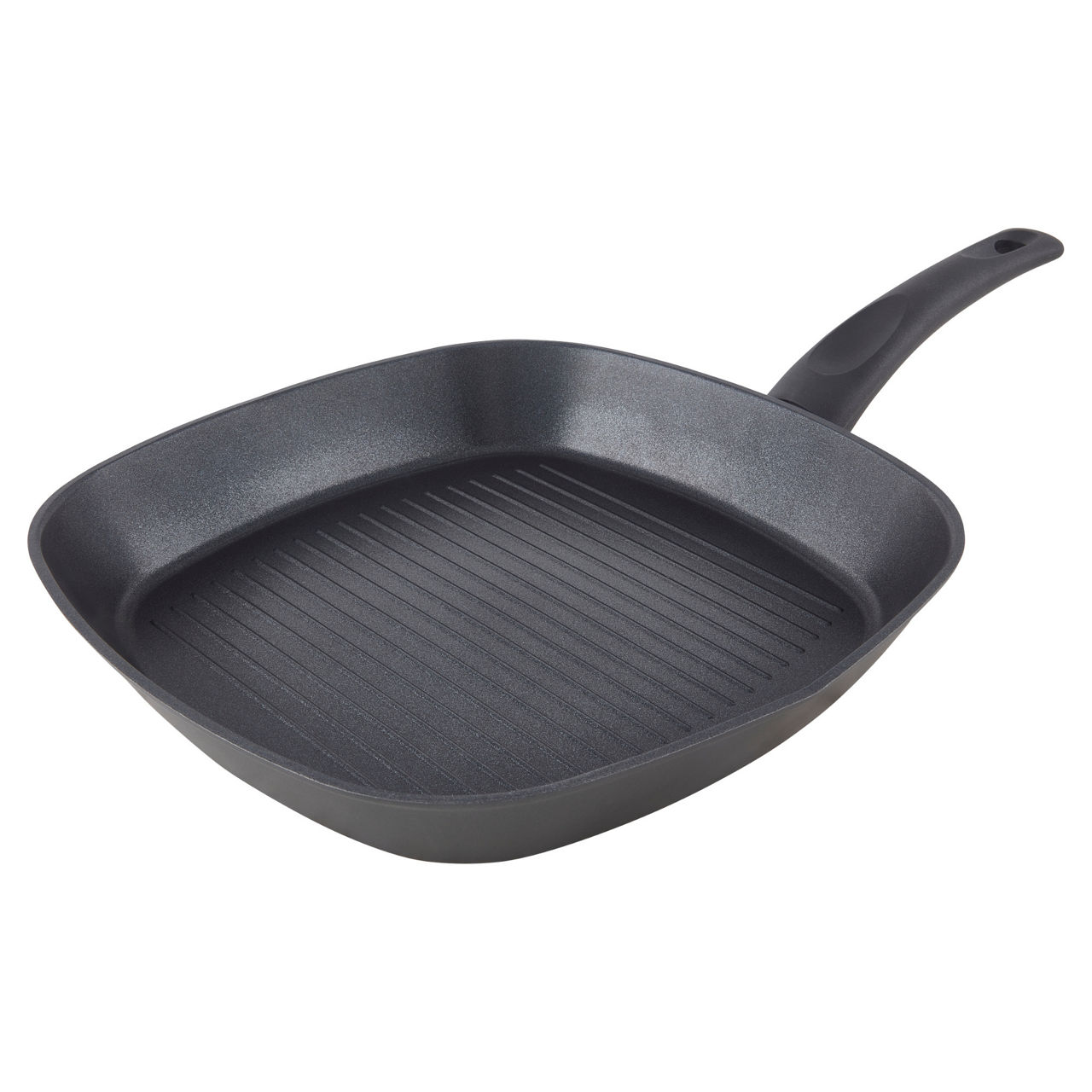 Bistecchiera in alluminio 28x28 cm antiaderente per gas e induzione - Immagine 11