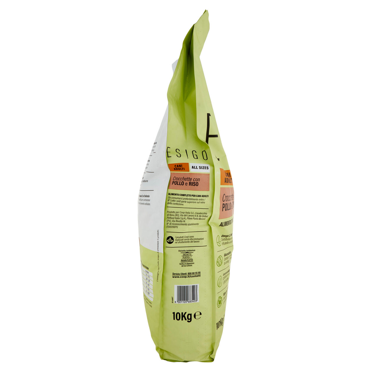 Secco cane crocc.cani adulti all sizes esigo premium coop kg10 - Immagine 31