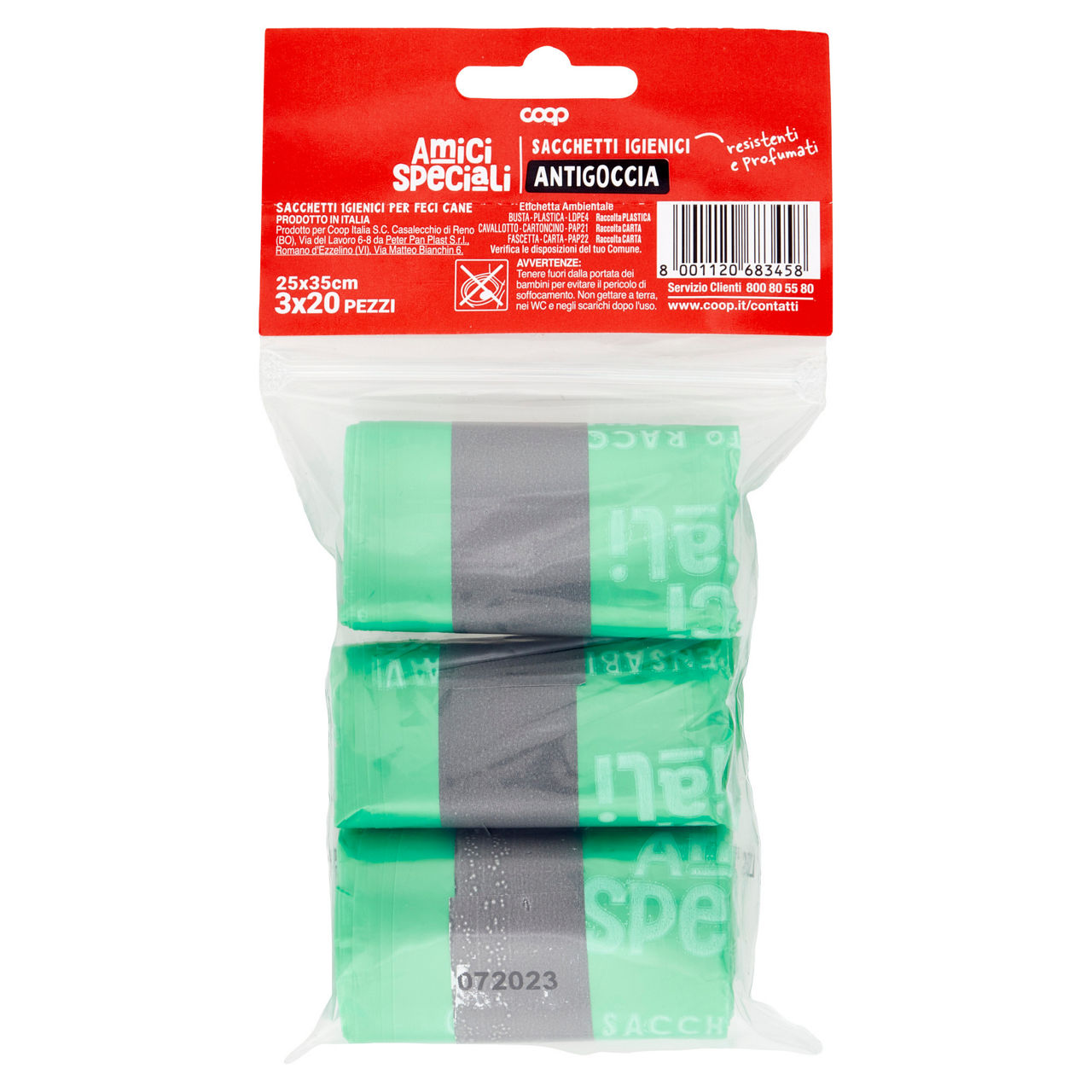 Sacchetti igienici antigoccia amici speciali coop pz3x20 - Immagine 41