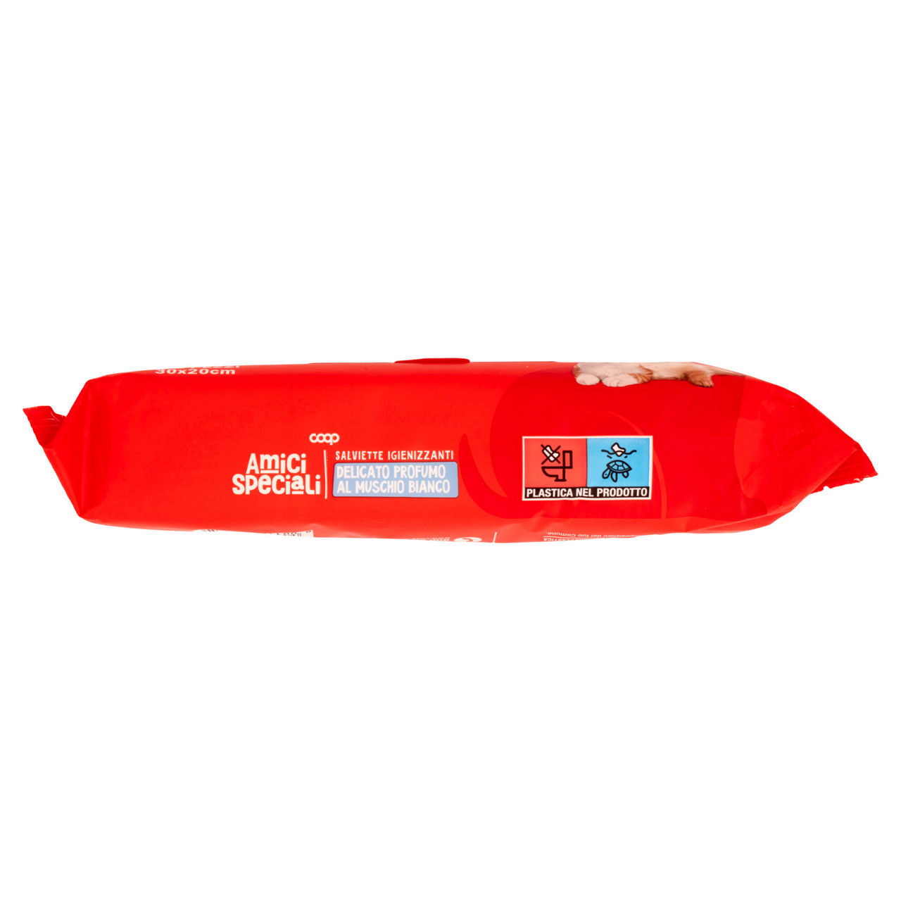 Salviette igienizzanti p.muschio bianco con clorex amici speciali coop 40pz - Immagine 51