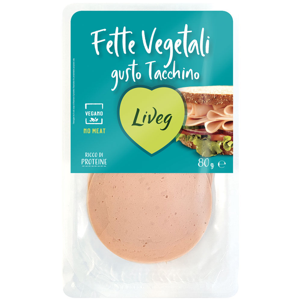 Fette vegetali gusto tacchino 80 gr