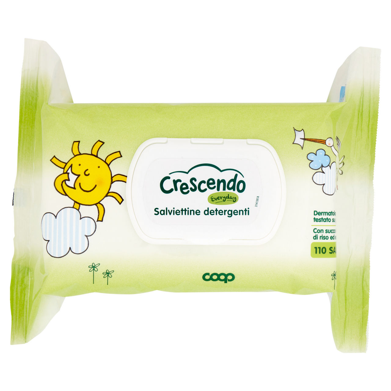 Salviettine detergenti coop crescendo everyday pz.110