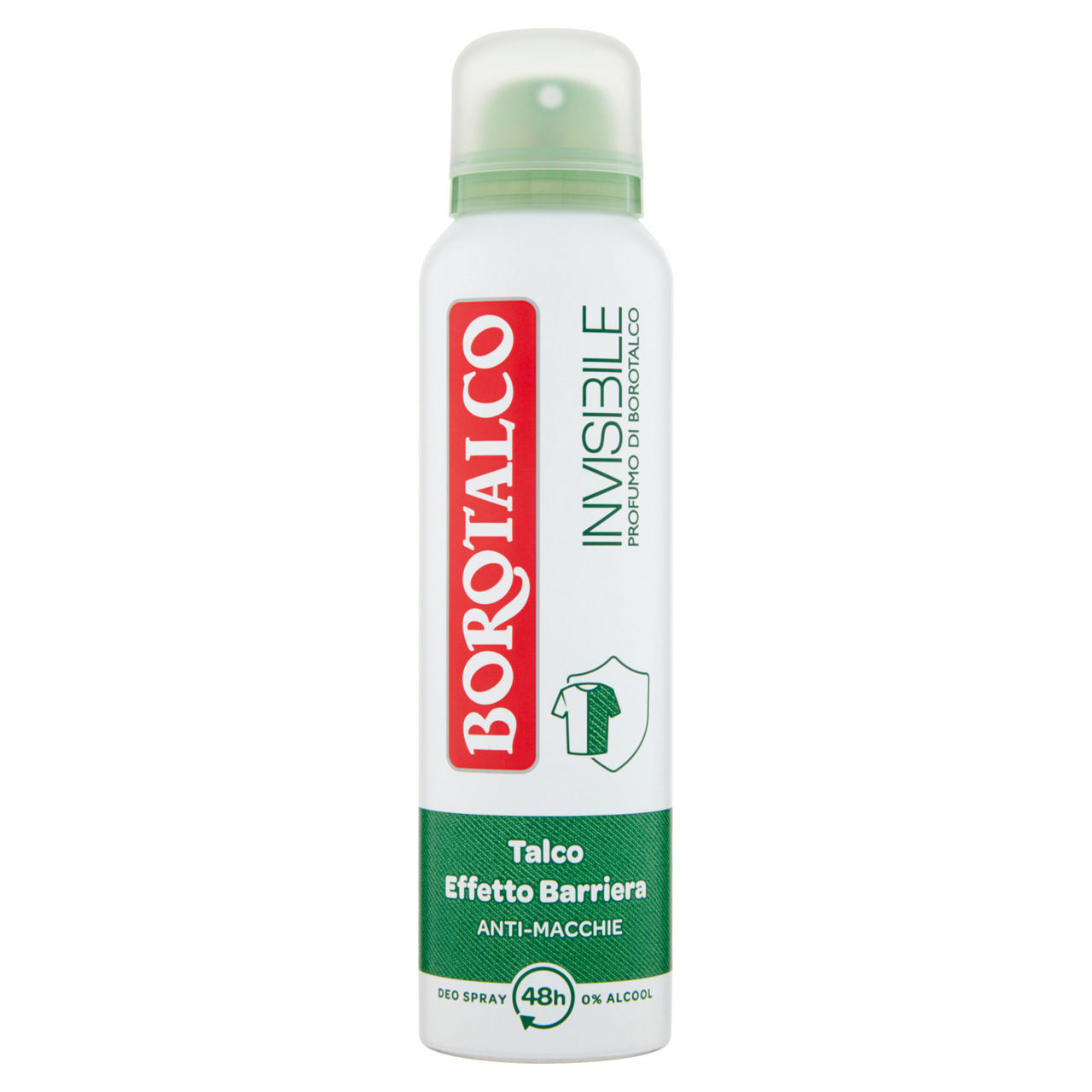 Deodorante spray Invisible verde 150 ml - Immagine 01