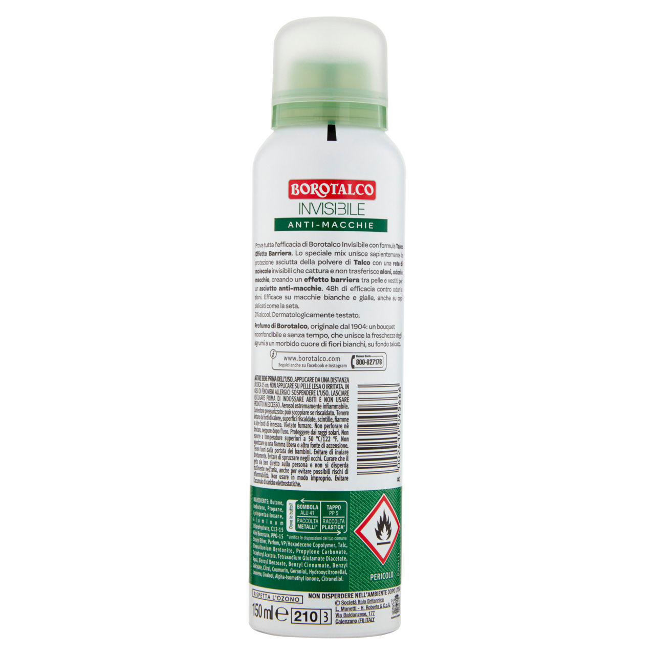 Deodorante spray Invisible verde 150 ml - Immagine 51