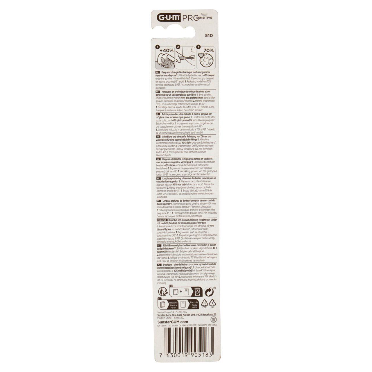 Spazzolino Pro Sensitive extra soft 1 pz - Immagine 41