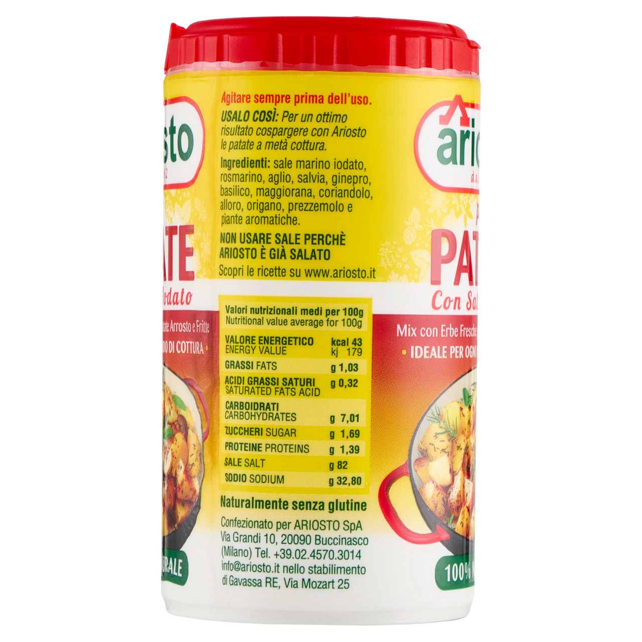 Insaporitore per patate con sale iodato 80 gr - Immagine 21