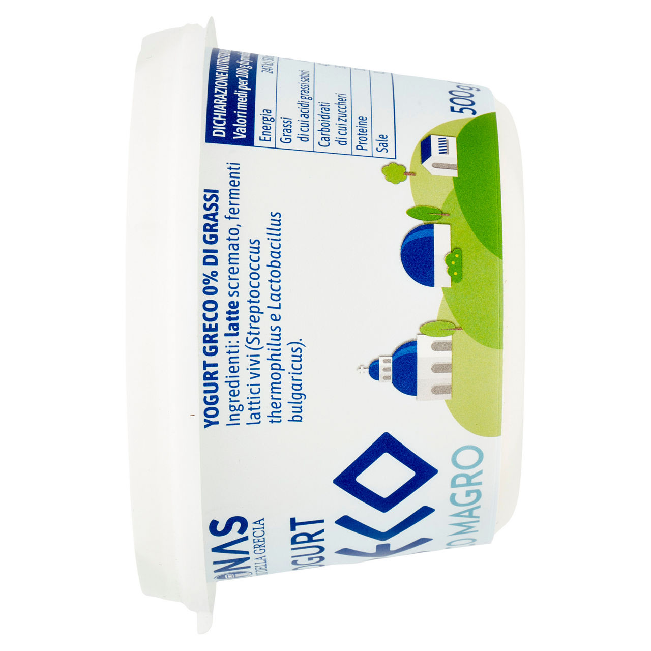 Yogurt Greco bianco magro 500 gr - Immagine 11