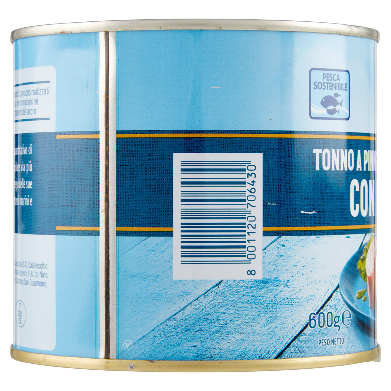 Tonno olio d'oliva lattina coop g 600 - Immagine 21